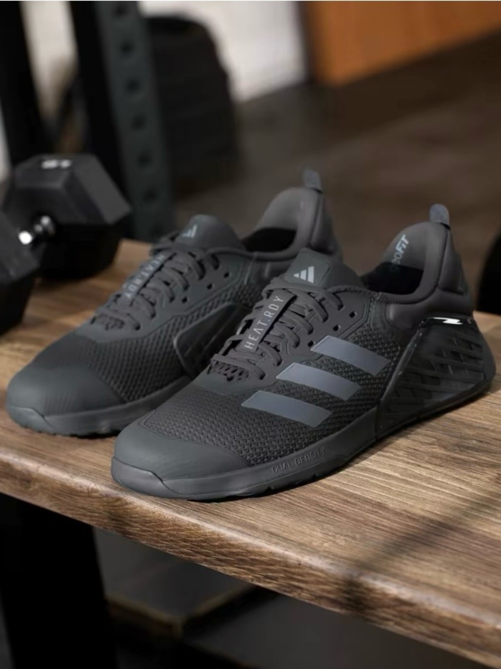 NEW: adidas Dropset 3 Trainer in Core Black and Grey UNISEX